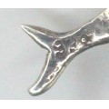 set bijuterii " Delfini ". brosa & inel. argint. atelier european